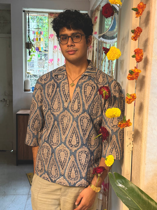 Indigo Kalamkari