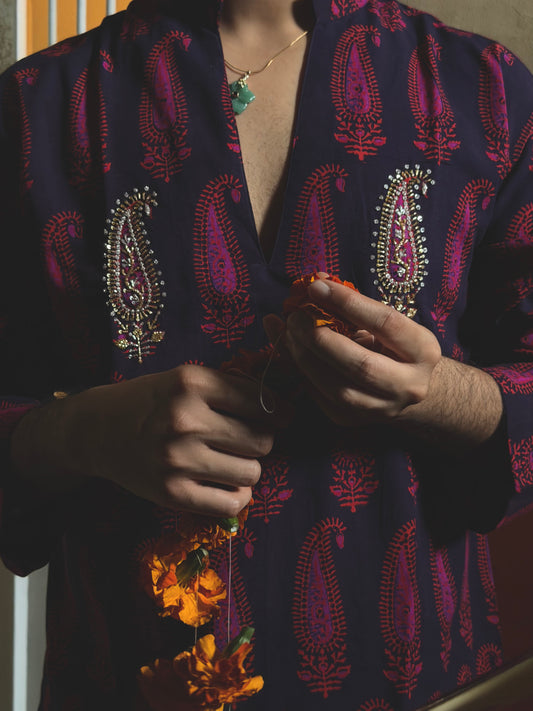 Chamak Short Kurta