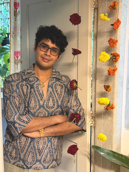 Indigo Kalamkari
