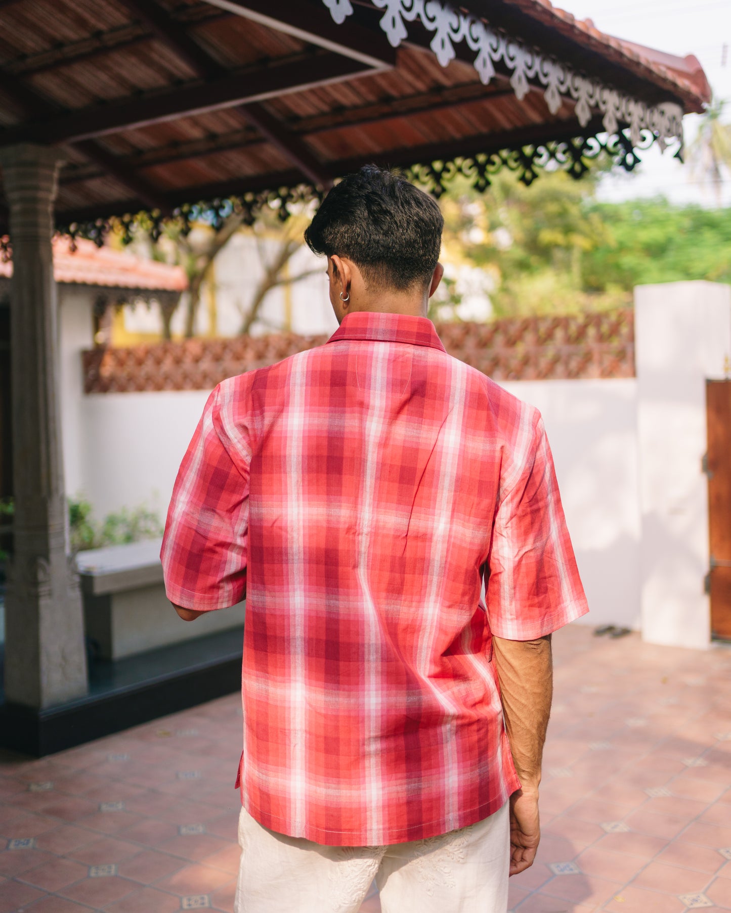 Red Kannur Shirt