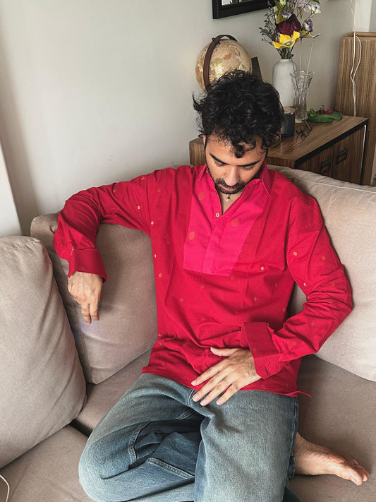 Red Rani Kurta